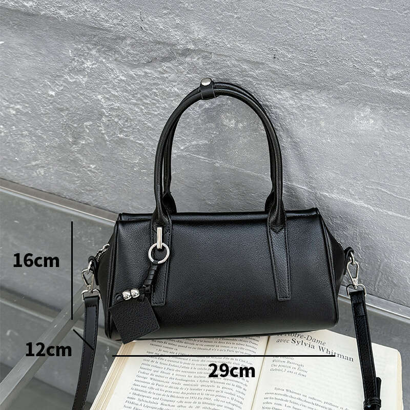 Luxury Shoulder Bags Totes Hobo Genuine Leather Underarm Elegant Boston New Top Layer Cowhide Women S Crossbody Handbag Single Bag SENYY