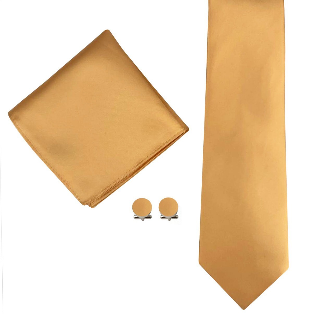 DiBanGu Top Navy Blue Solid Tie for Men Silk Mens Tie Hanky Cufflinks Neck Tie Suit Business Wedding Party Tie Set MJ-7140 241224