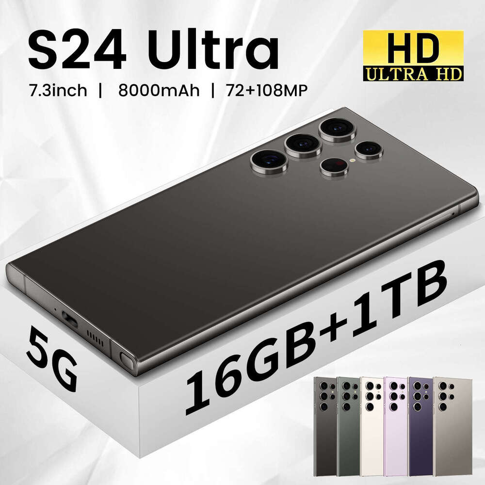 Famous Brand Hot Selling New S Ultra Perforated Screen Cross Border Mobile Phone T Android Smartphone Popular Model CKS