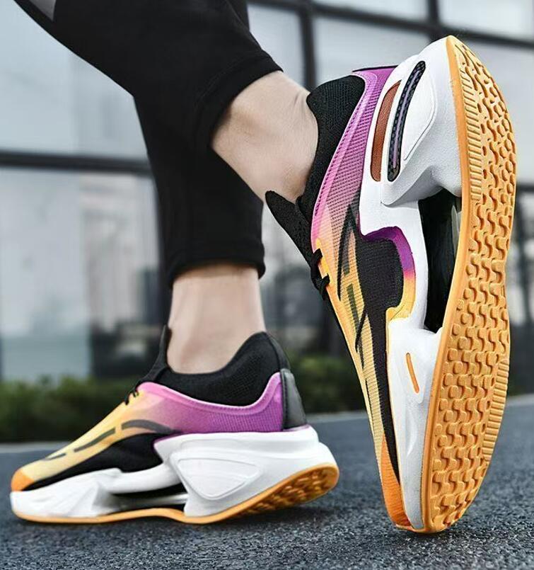 High top Running shoes casual and versatilebasketball sneaker shoes four seasons durable and trendy shoes for students Z 1.6-7