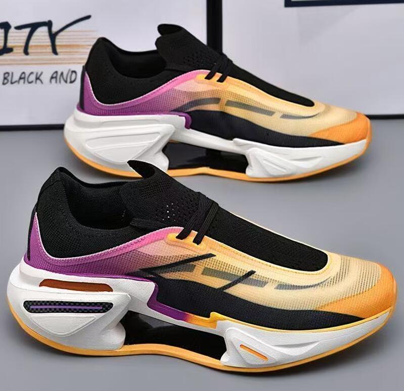 High top Running shoes casual and versatilebasketball sneaker shoes four seasons durable and trendy shoes for students Z 1.6-7