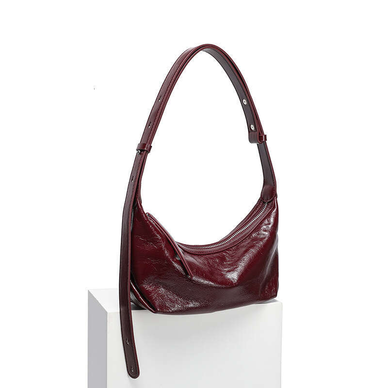 Luxury Shoulder Bags Totes Hobo Genuine Leather Women S Underarm New Vintage Crossbody High Quality Commuter Fashion Versatile Bag SENYY