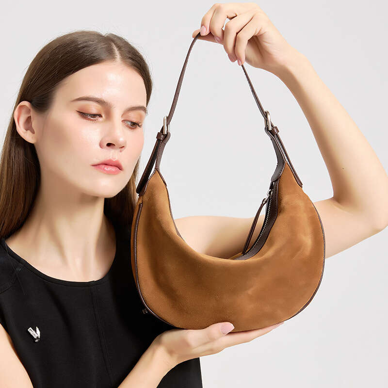 Luxury Shoulder Bags Totes Hobo Foreign Trade Retro Style Underarm Autumn Winter New Genuine Leather Women S High Quality Texture Luxurious Ladies Bag