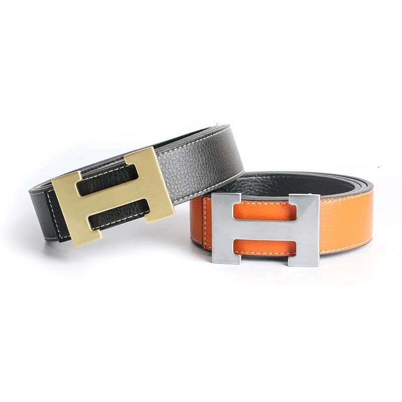 Luxury Designer Brand Belt Men Gift High Quality Cowhide Women Genuine Real Leather Dress Strap For Jeans Waistband Business Red