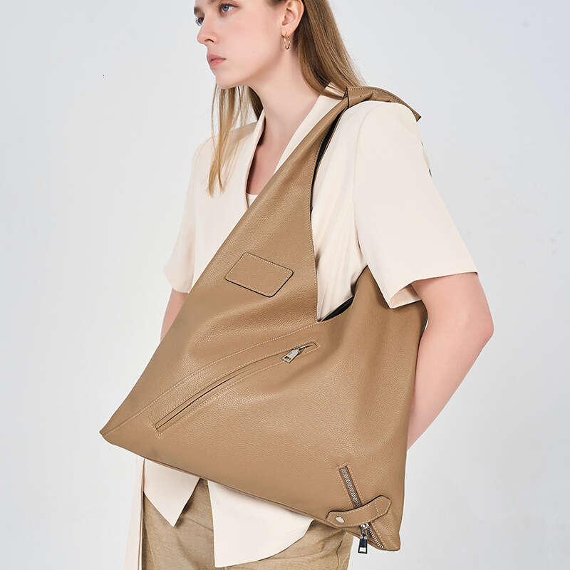 Luxury Shoulder Bags Totes Hobo Cross Border Best Selling New Niche Design Shoulder Large Capacity Tote Women S Genuine Leather Bag SENYY