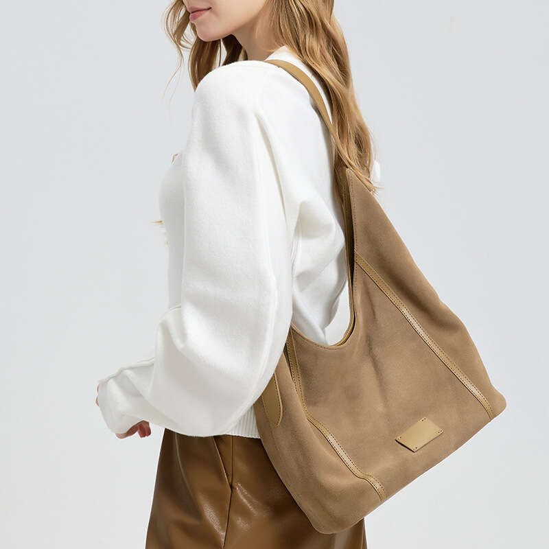 Luxury Shoulder Bags Totes Hobo Cross Border New Large Capacity Single Women S Genuine Leather Vintage Fashion Matte Cowhide Casual Commuter Tote Bag 