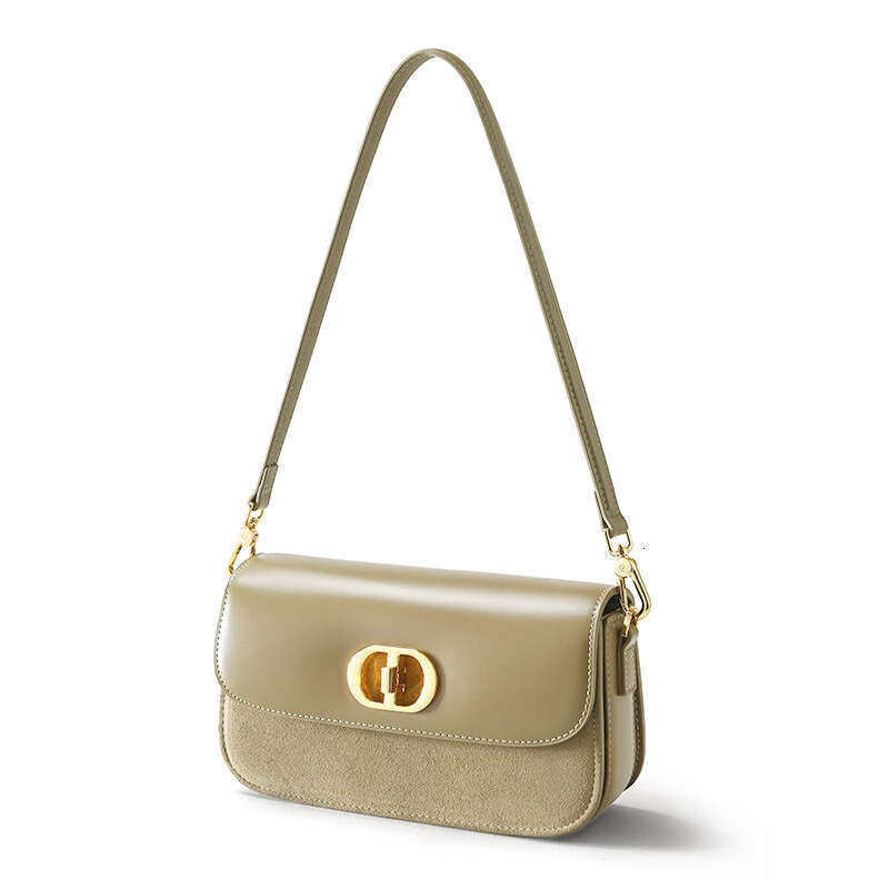 Luxury Shoulder Bags Totes Hobo New Niche Vintage High Gloss Matte Cowhide Women S Versatile For Commuting Stylish Underarm Bag End Shoulder And Cross