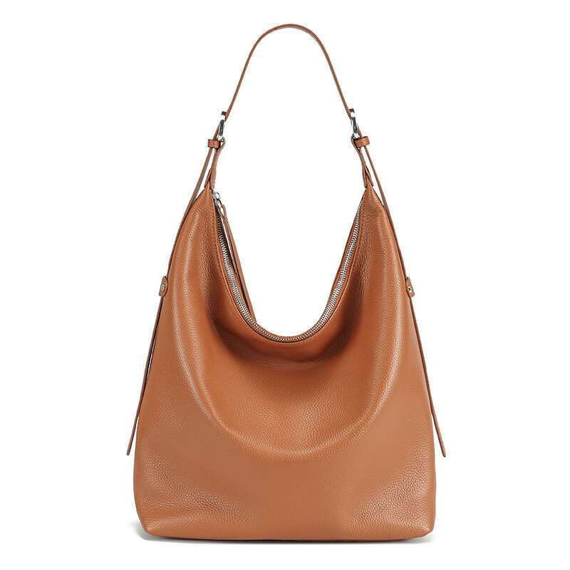 Luxury Shoulder Bags Totes Hobo Top Layer Cowhide For Women New Genuine Leather Tote Large Capacity Versatile Commuter Bag SENYY