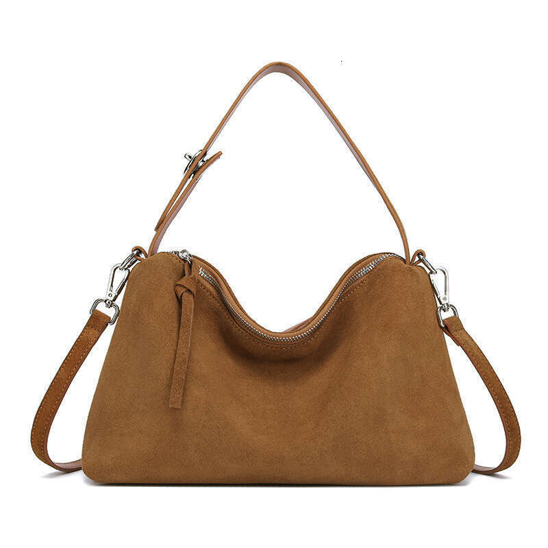Luxury Shoulder Bags Totes Hobo Genuine Leather Women S New Matte Cowhide Tote Large Capacity Korean Fashion Simple Bag SENYY