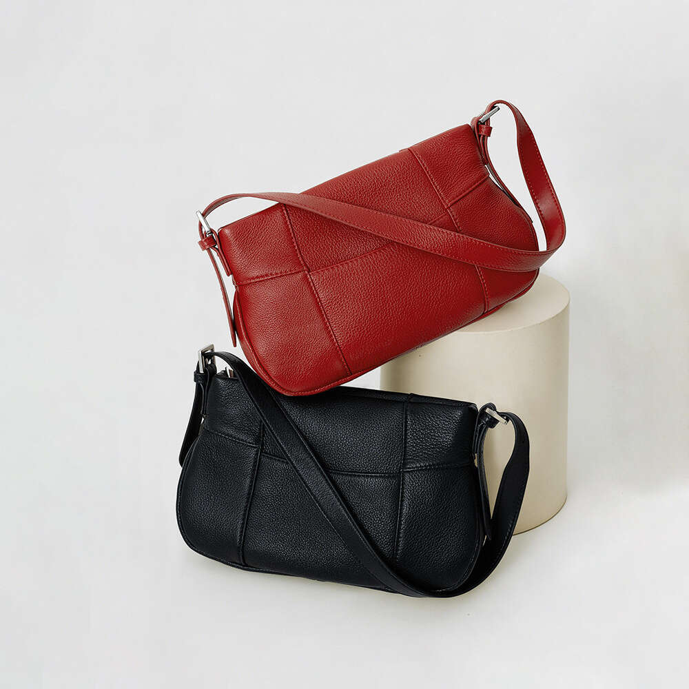 Luxury Shoulder Bags Totes Hobo New Fashion Versatile High Quality Genuine Leather Women S Crossbody Top Layer Cowhide Handbag Small Square Bag SENYY