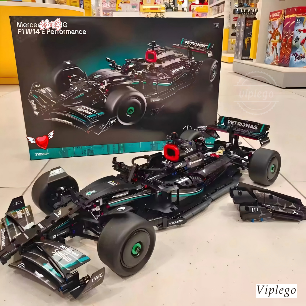 High-Quality 1:1 42171 set F1 toy brick Sporty Build: Detailed F1 Racecar Model Kit Perfect Boy's Collectible Toy sports car building blocks model High-end decorative