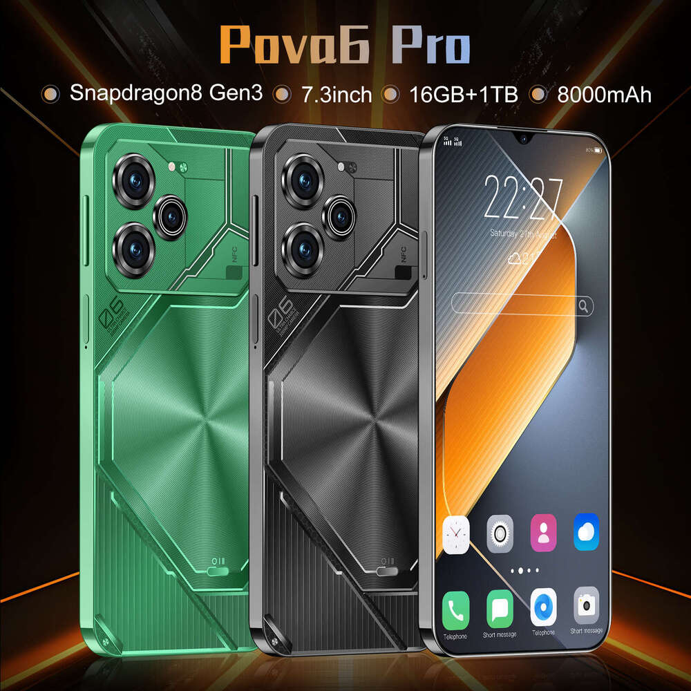 Famous Brand Exclusive For Cross Border E Commerce Pova Pro Android Smartphone With From The Source Factory Hot Selling Model CKS