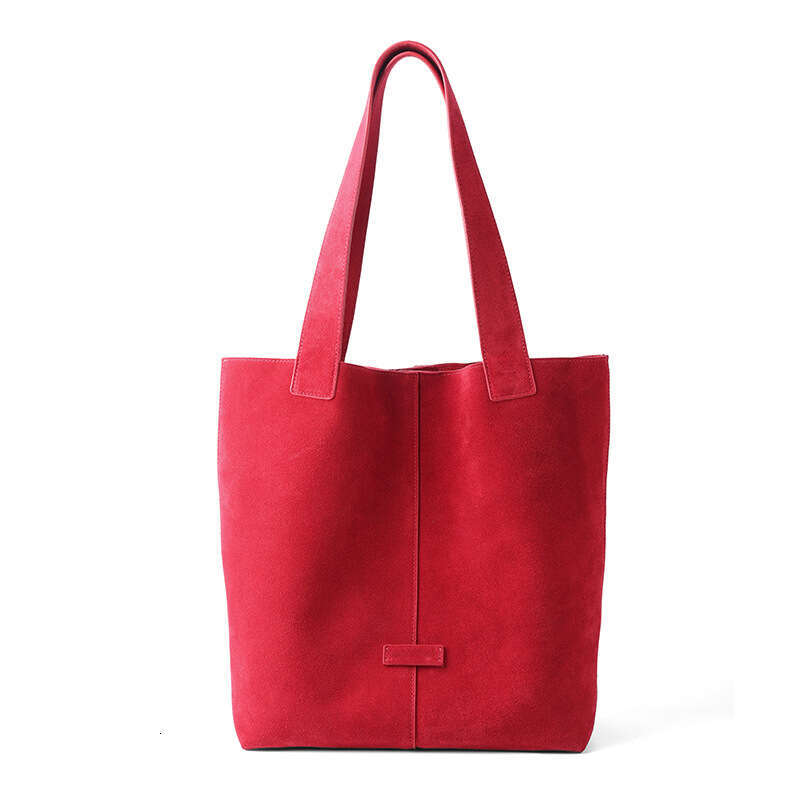 Luxury Shoulder Bags Totes Hobo Cross Border Best Selling Women S New Vintage Frosted Cowhide Shoulder Large Capacity Tote Bag Genuine Leather For SEN