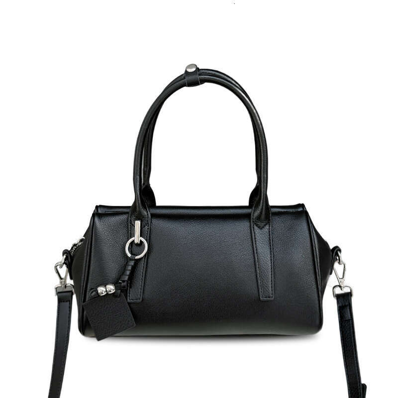 Luxury Shoulder Bags Totes Hobo Genuine Leather Underarm Elegant Boston New Top Layer Cowhide Women S Crossbody Handbag Single Bag SENYY