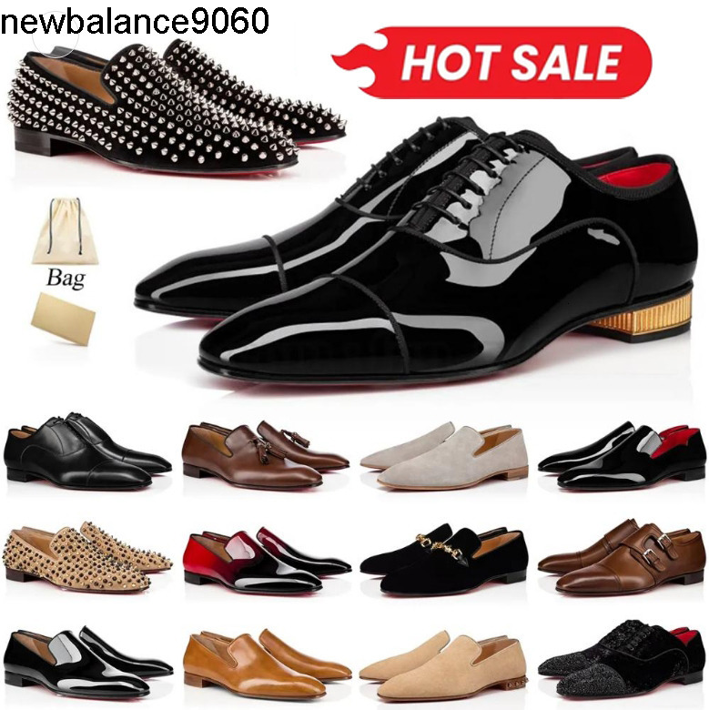 red bottom Fashion Luxury Designer Dress Shoes Mens Loafers Sneakers Bla christian louboutinshoe men women louboutin heels louboutinheel loubitons loboutin 3RVQ