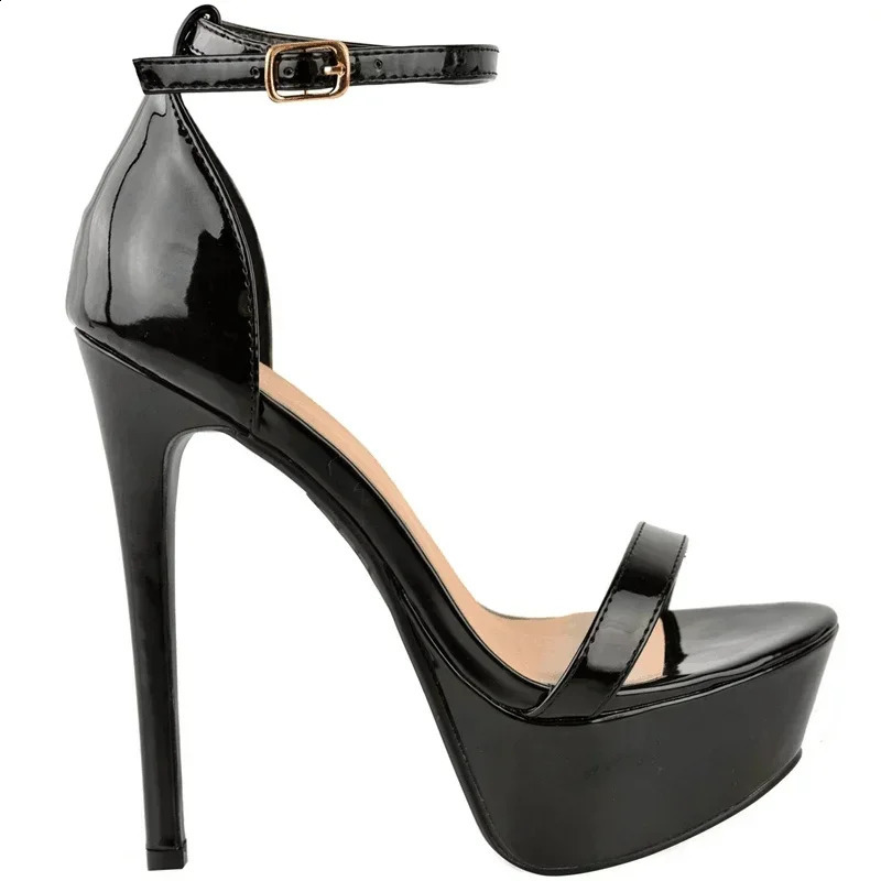 Sexy Gold Snake Print Women Sandals Open Toes 14cm Flash High Heels Nighclub Platform Party Wedding Jazz Dance Shoes Big Size 44 260306