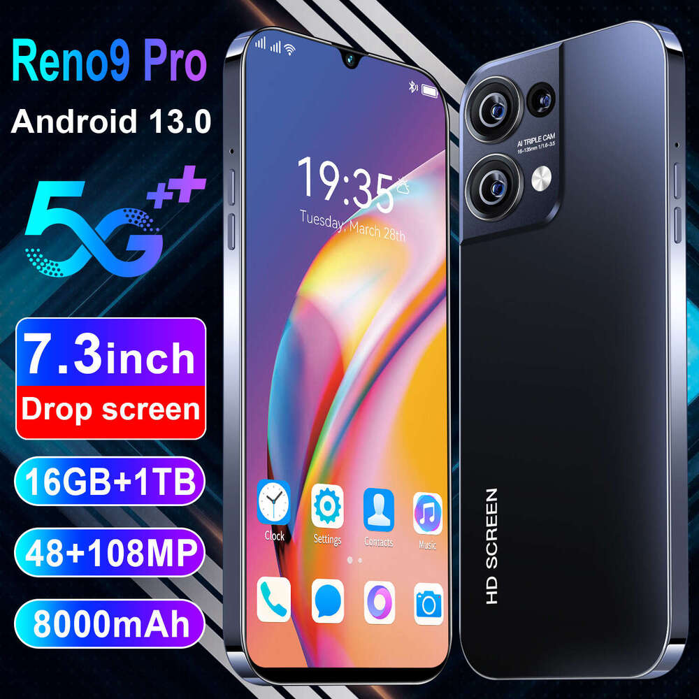 Famous Brand Reno Pro Cross Border New Android Inch Smartphone At Factory Price A Hot Selling Model CKS