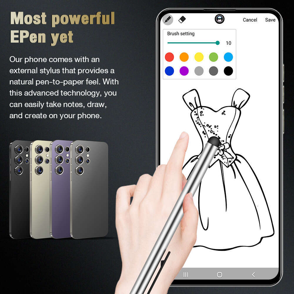 Famous Brand New S Ultra Cross Border Smartphone Inch High Definition Large Screen T Android Phone At Factory Price CKS