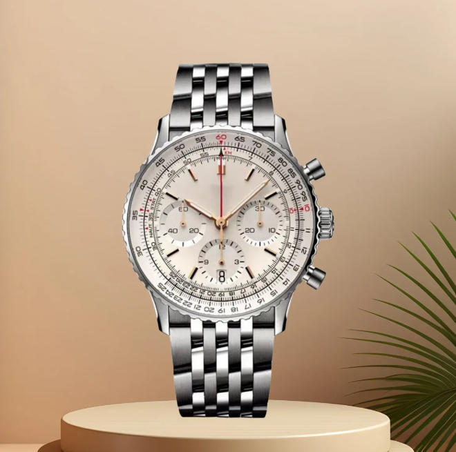 All Sub Dials Working Mens Breil Navi time Chronomat Watch Top Quality Luxury Designer BR Watch Man Watch Chronograph Quartz Automatic Date Watch Gift AAA