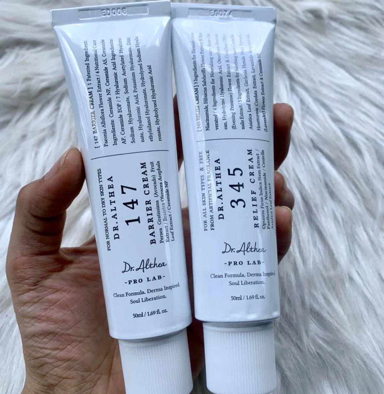 Original DrAlthea 147 Barrier 345 Relief Cream Antioxidant Cream Intensive 2-in-1 Essence Mist 260206