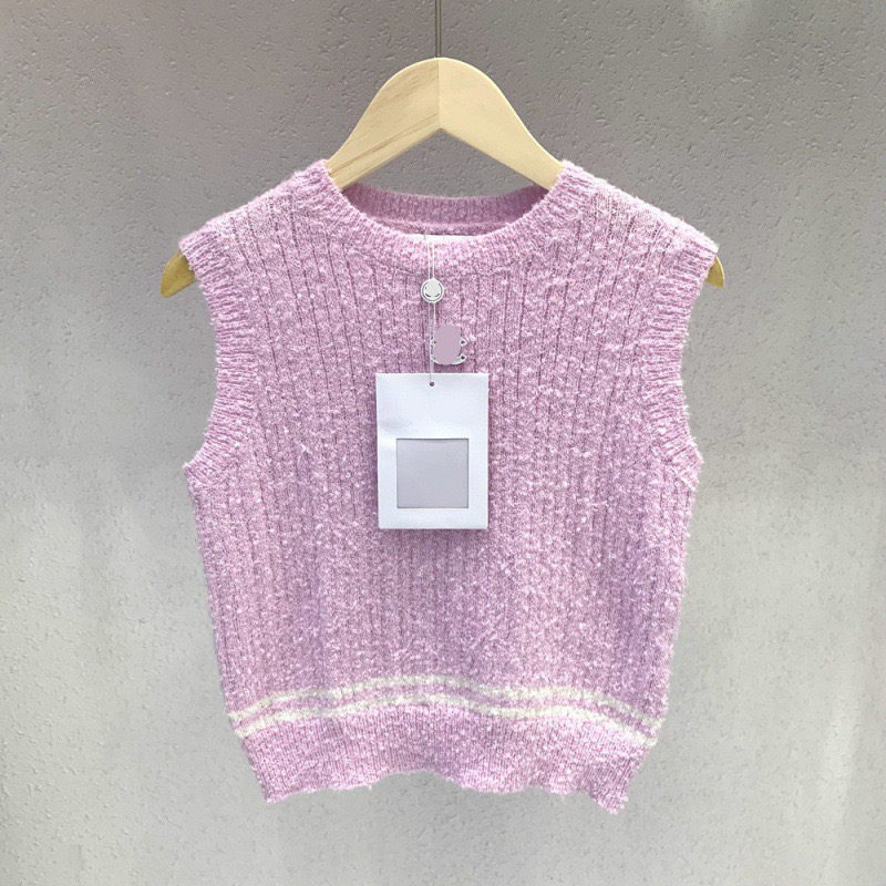 Womens Tops T Shirts Knits Tees Regular Cropped Tank Top Cotton Jersey Tanks Embroidered Cotton-blend Anagram Shorts Designer Suit Sportwear Fitness