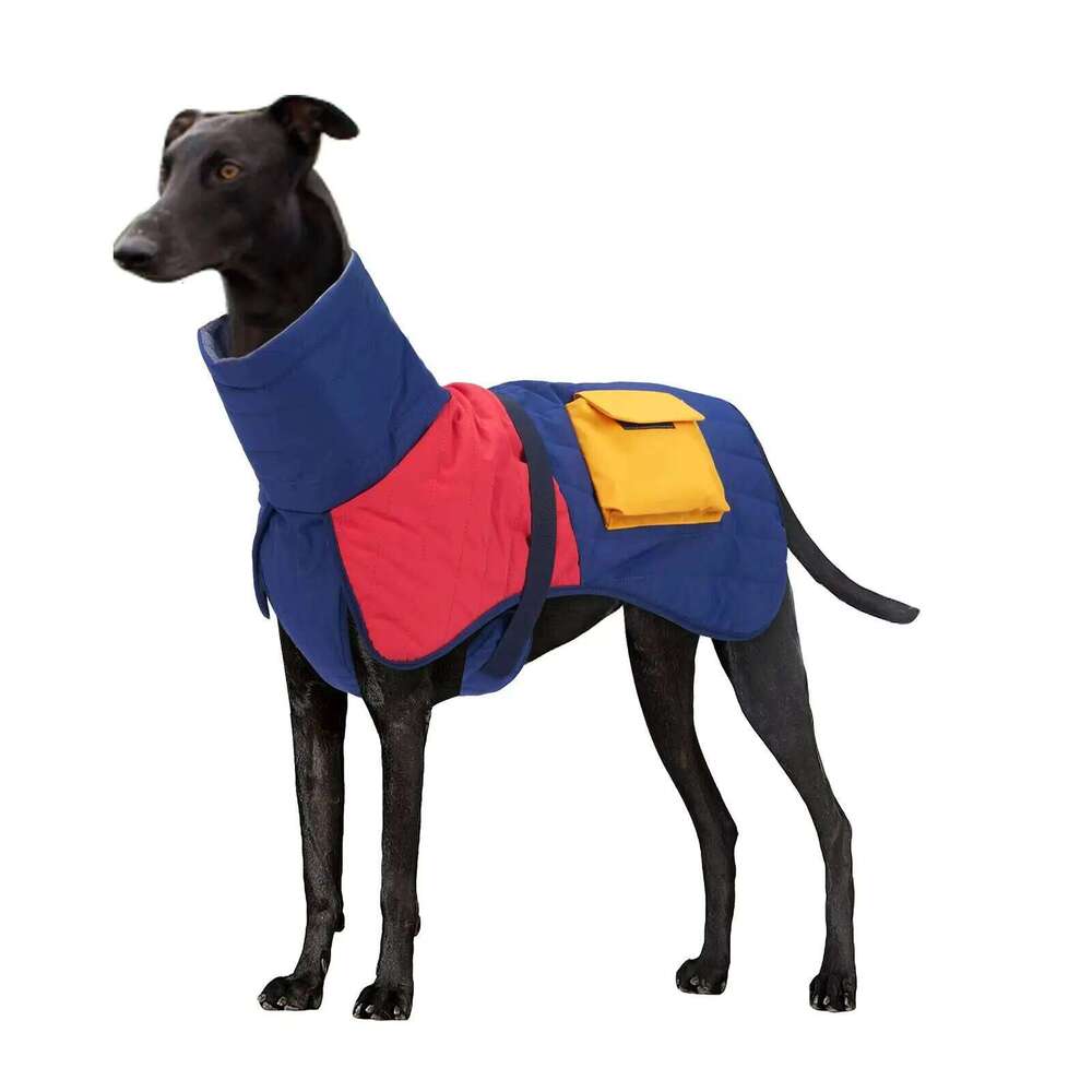 Famous brand Winter Thickened Pirate Warm Greyhound Cotton Padded Coat Medium Large Italian Sighthound Dog Clothes pupakaIK
