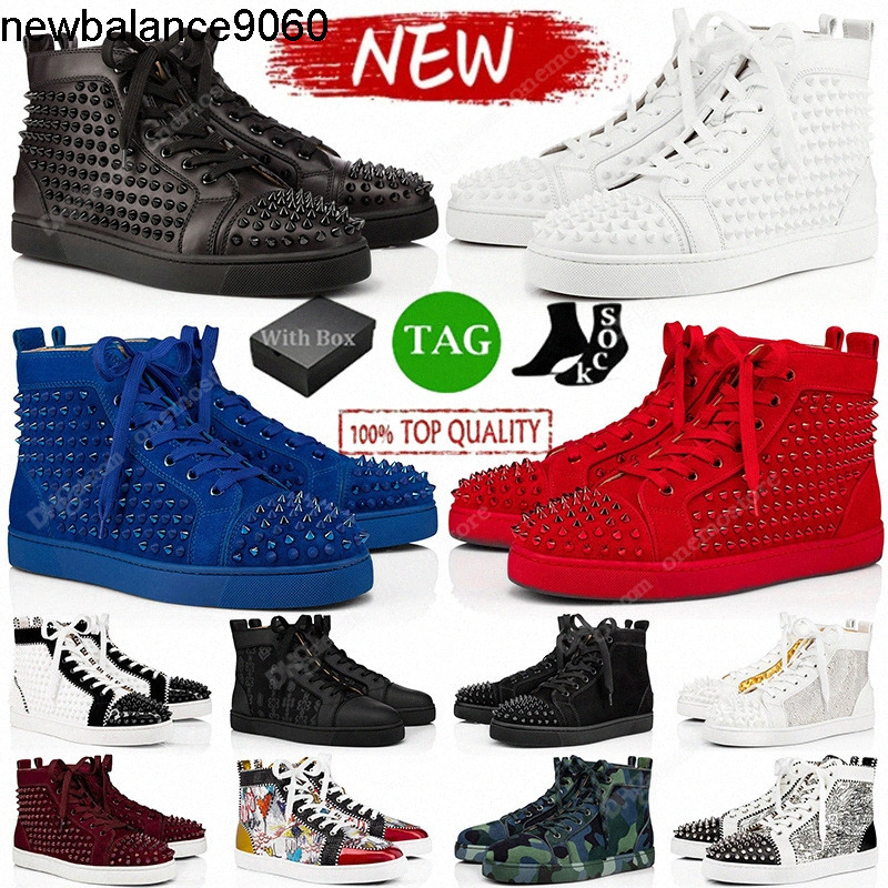 red bottom chaussure with s Clity Men Women Designer Sneakers High Low Top christian louboutinshoe men women louboutin heels louboutinheel loubitons loboutin HLXM