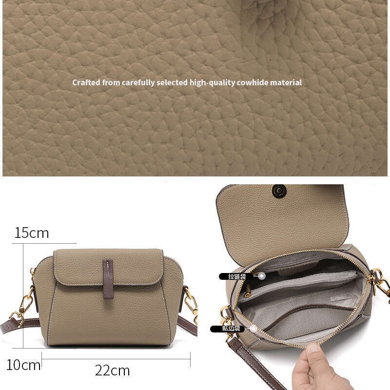Luxury Shoulder Bags Totes Hobo Foreign Trade Small New Genuine Leather Women S Crossbody Versatile Niche High End Feel Bag SENYY