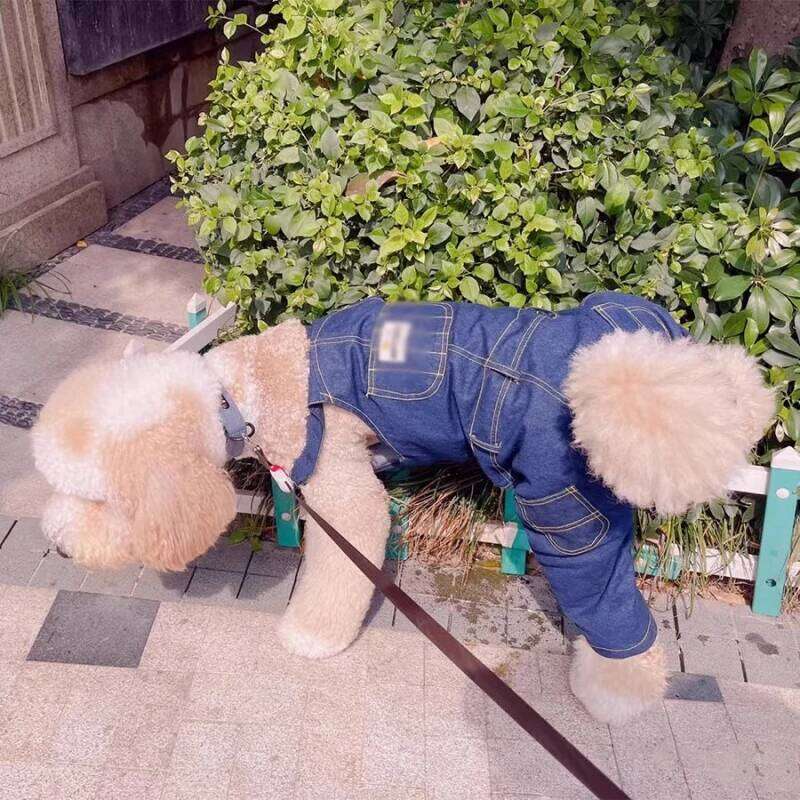 Famous brand Large Jumpsuit Shiba Inu Border Collie Samoyed Husky Labrador Golden Retriever Clothing Giant Poodle Dog Clothes Pet Apparel pupakaIK