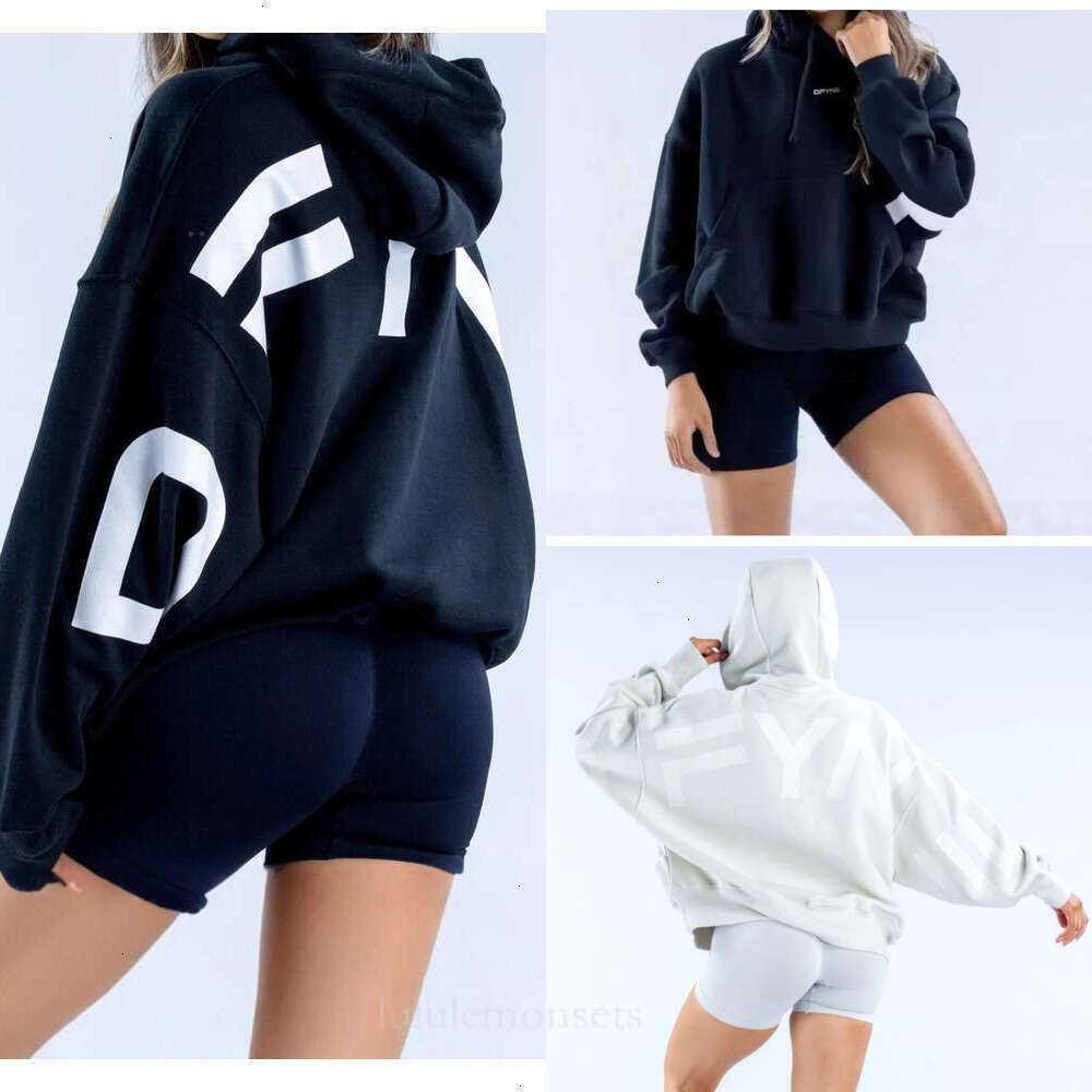 10A 2026 2-Piece High Waisted Fitness Pleated dfynely short leggings Impact Hoodie Pair with dyfne Set Shorts Ribbed Waistband Yoga dfynely hoodie set 10A Pants