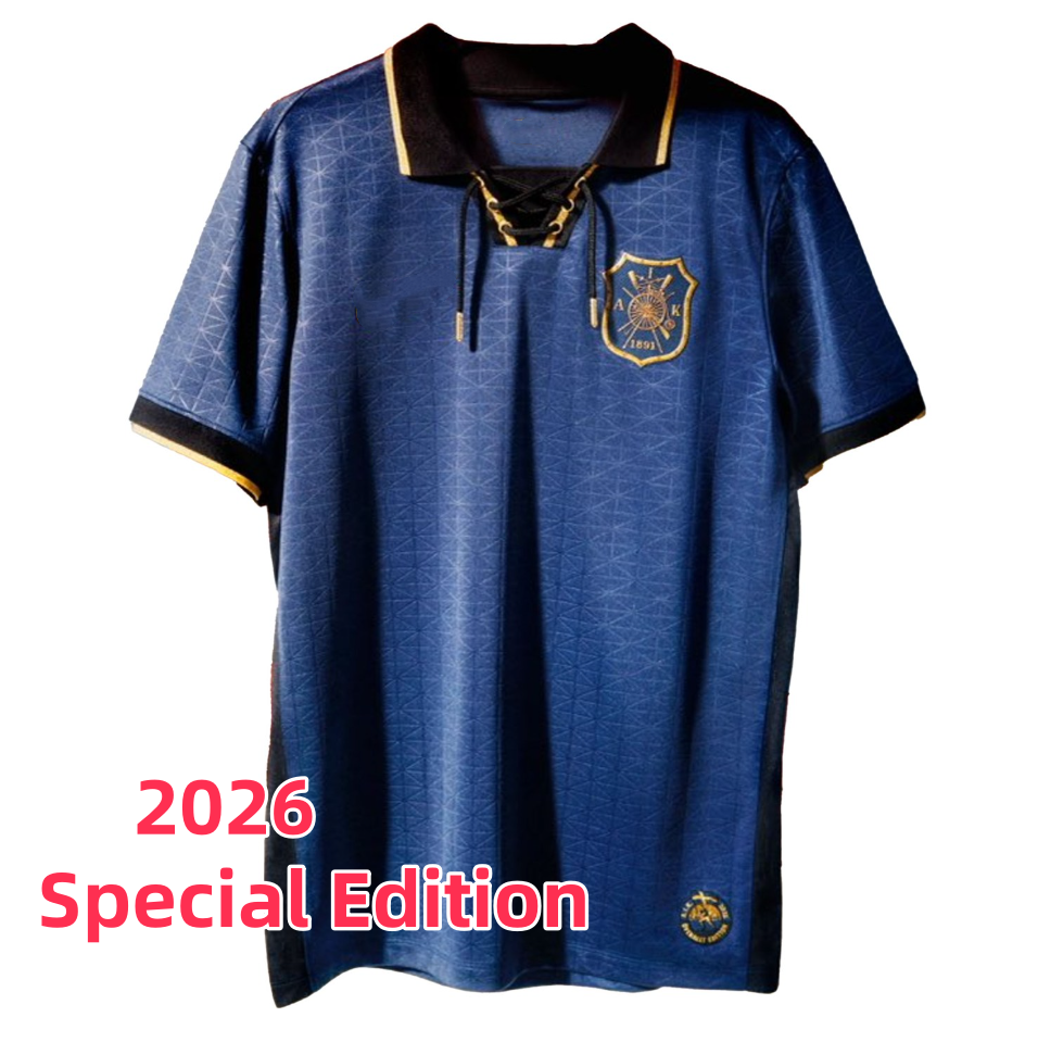 Size S-2XL 2026 AIK Special player version Solna Smokinglirare Soccer Jerseys home away 3rd Football Shirt Uniforms Men Kids Kits sold tops
