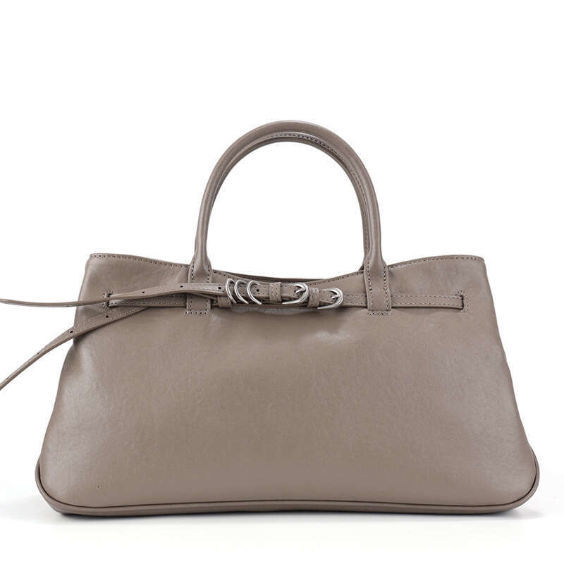 Luxury Shoulder Bags Totes Genuine Leather Vintage Large Capacity Handbag Commuter For Women Winter New Simple Tote Single Underarm Bag SENYY