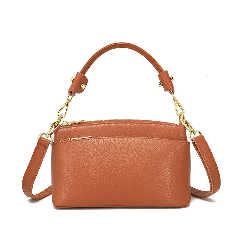 Luxury Shoulder Bags Totes Genuine Leather Women S Versatile Commuter Handbag New Niche Design High Quality Texture Crossbody Bag SENYY