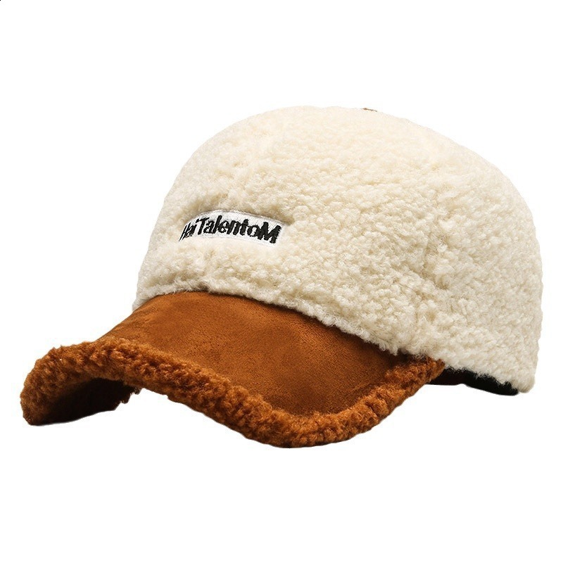Winter Faux Cashmere Bomber Hat Women Earflap Caps Faux Fur Pompom Snow Hats Adjustable Bohemian Winter Russian Ushanka D19011503