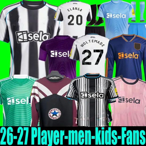 26 27 Woltemade newcastl e soccer jersey Elanga CARABAO FINAL newcastled 2026 united BARNES BRUNO G. Gordon MURPHY TONALI men kid Football Shirt THIAW Retro S-4XL