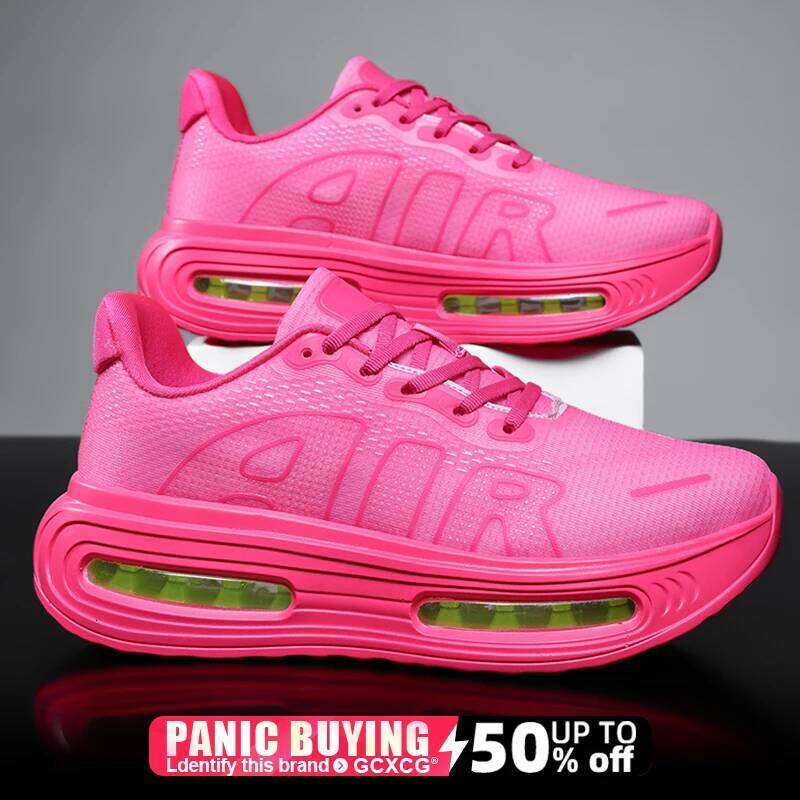 Men Running Shoes Speciality Air Cushion Marathon Sports Breathable Lightweight Women's Comfortable Athletic Nonskid Sneakers 26Y0212