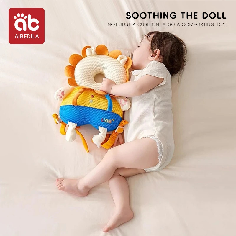 AIBEDILA Baby Head Protection Headrest Cushions for Babies born Baby Care Things Gadgets Bedding Kids Security Pillows AB268 260124