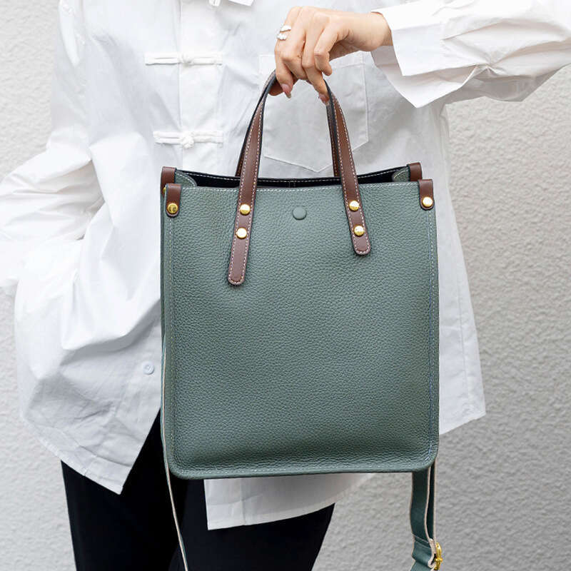Luxury Shoulder Bags Totes Women S High End Commuter Tote New Genuine Leather Handbag Large Capacity Bag SENYY