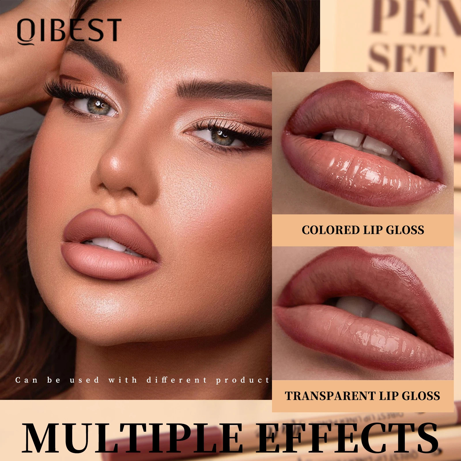 12Color Matte Lipstick Lipliner Set Nude Soft Matte Lip Liner Set Non-Drying Waterproof Plumping Outline The Lips Contour Makeup 260126