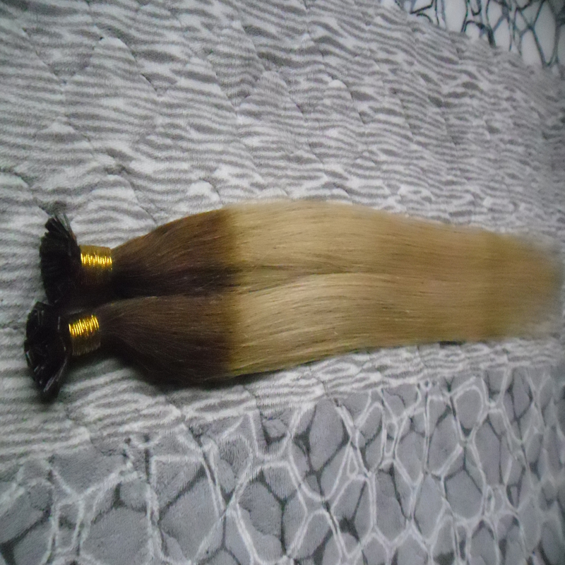 Natural-Looking Brazilian Remy Real Human Hair Extensions with Pre-Bonded UTips