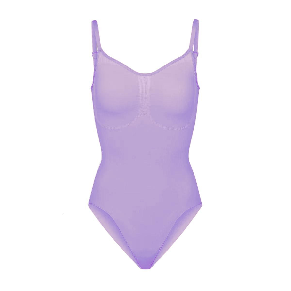 Thin European And American Plus-Size Seamless Shapewear Bodysuit With Butt-Lifting Effect, Women's Camisole Tummy Control One-Piece Garment - view 9