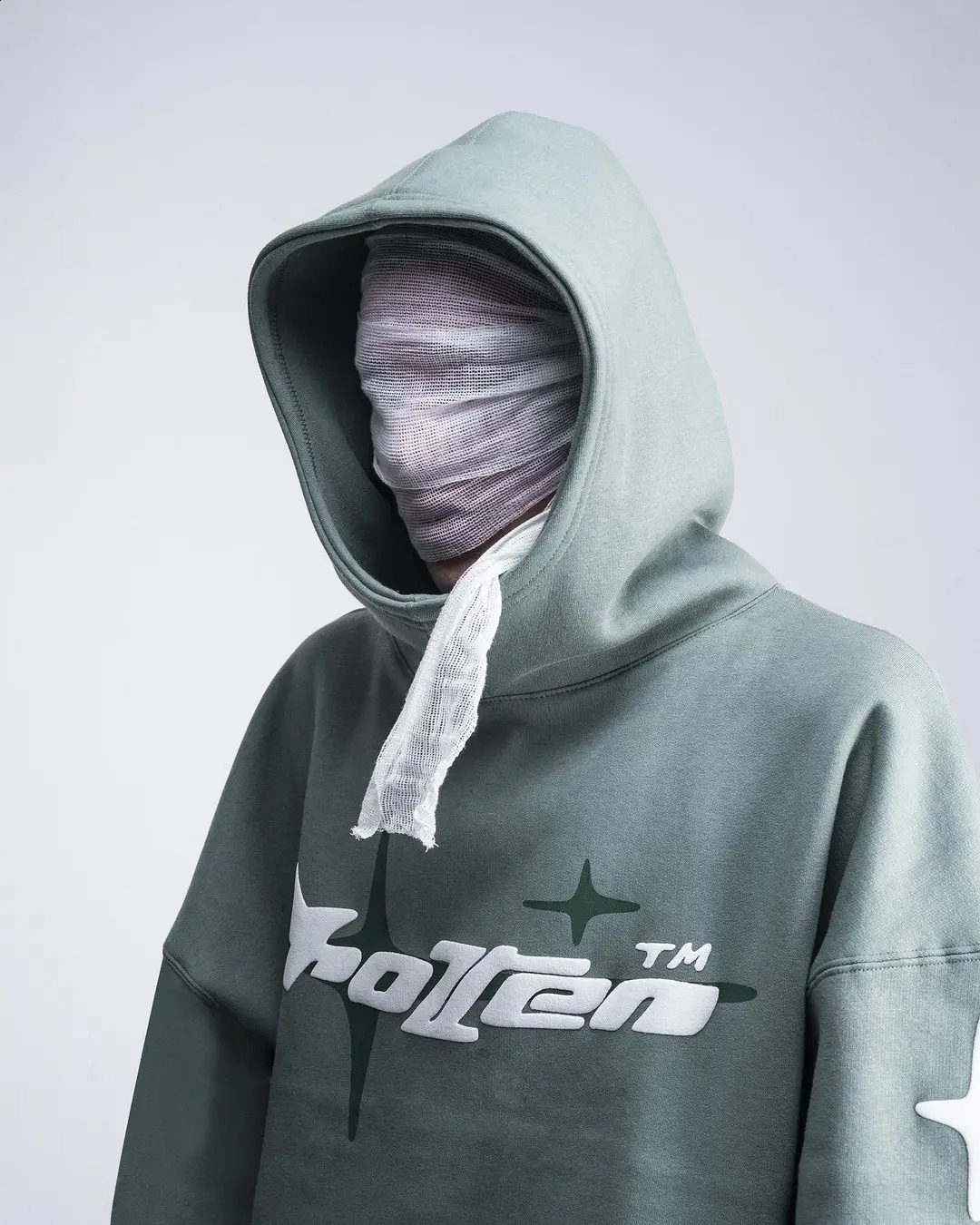 Retro Gothic Men Hoodie American High Street TrendY2k Harajuku Men Loose and Casual Sweatshirt 260311