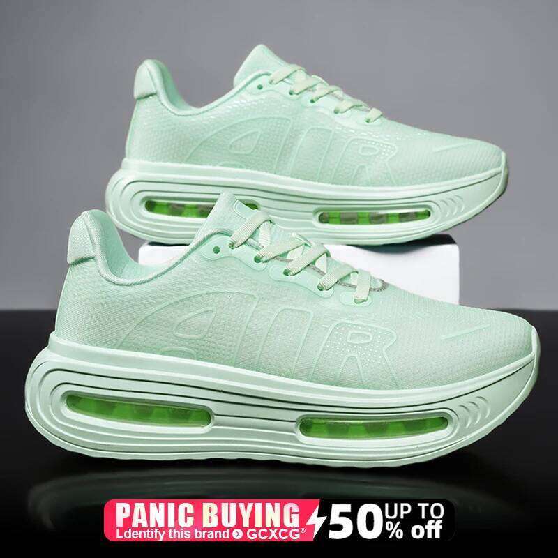 Men Running Shoes Speciality Air Cushion Marathon Sports Breathable Lightweight Women's Comfortable Athletic Nonskid Sneakers 26Y0212