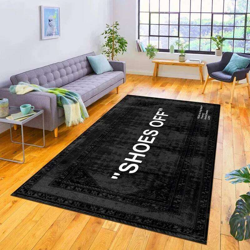 Off Shoes Hypebeast Living Room Bedroom Kitchen Bathroom Lightweight Rugs Washable Carpet Mat Home Decor 26H0211