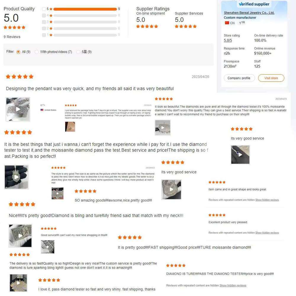 Custom Iced Out Vvs Baguette Moissanite Letter Chain Hip Hop Style Lab Diamond 3D Name Pendant Men Jewelry