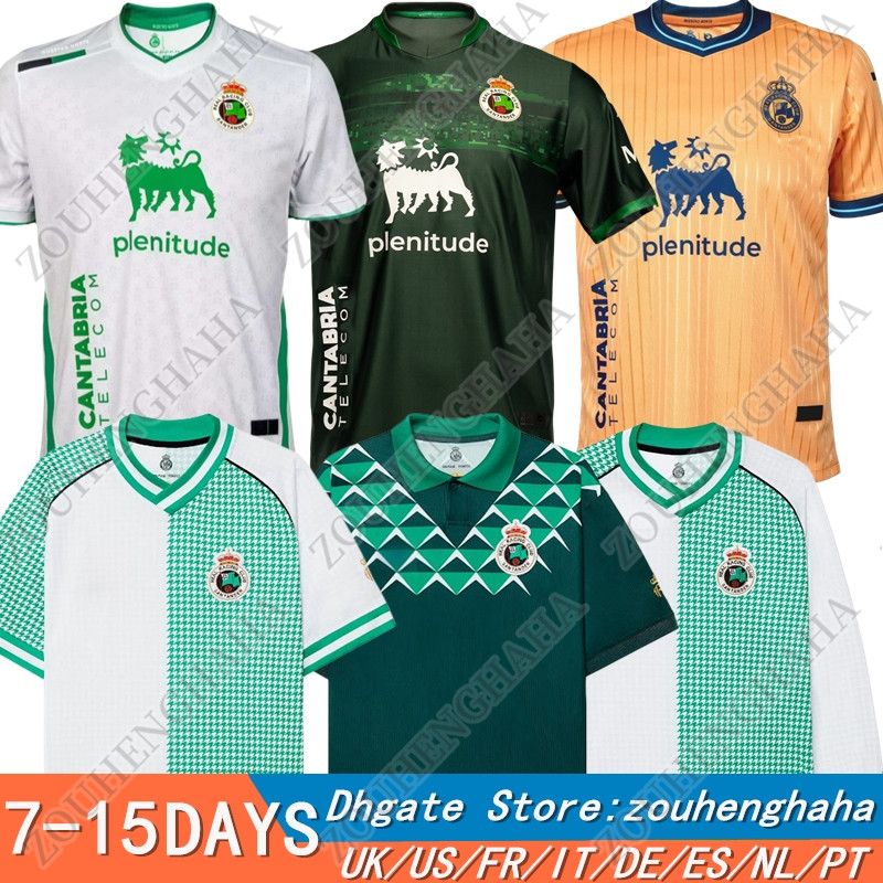 Racing de Santander 25-26 113th Anniversary Soccer Jersey 2025 2026 Home Away Fans Version Football Shirt Kit ARANA VICENTE ANDRES VILLALIBRE