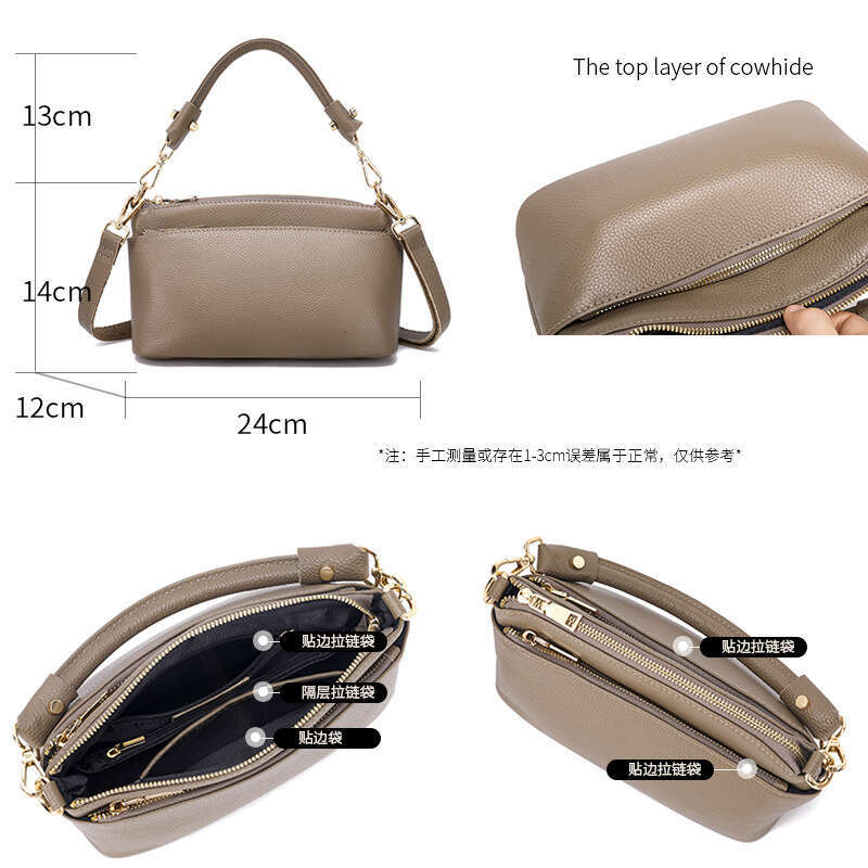 Luxury Shoulder Bags Totes Genuine Leather Women S Versatile Commuter Handbag New Niche Design High Quality Texture Crossbody Bag SENYY
