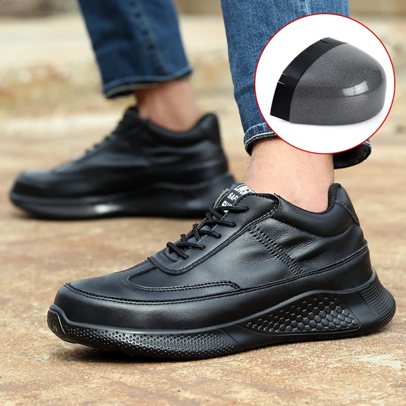 Safety shoes puncture and smash resistant work shoes lightweight safety boots protective shoes work boots 260123 - view 7