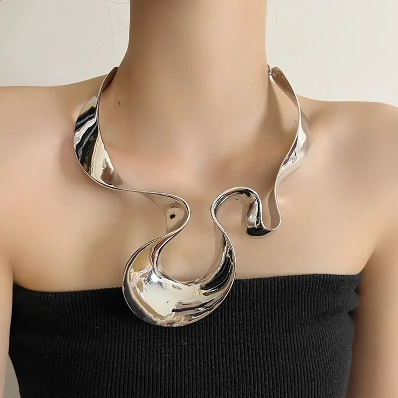 Draweye Hyperbole Irregular Necklaces for Women Punk Style Vintage Chokers Jewelry Fashion Hiphop Collares Para Mujer 260202 - view 4