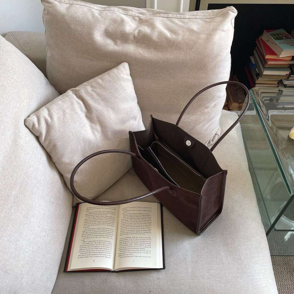 Luxury Shoulder Bags Totes New Genuine Leather Tote Bag Summer Handbag Large Capacity For Work And Commuting Women S Suede SENYY